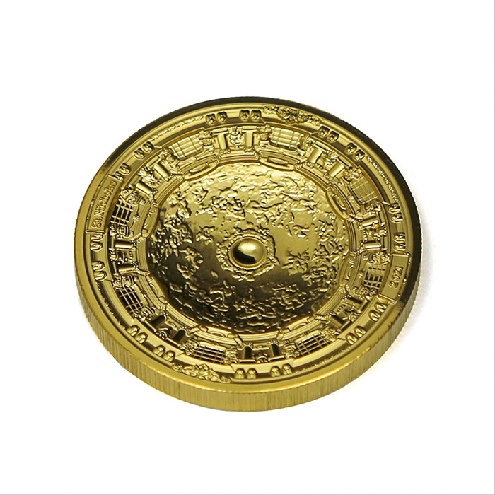 Zlatá mince Kostel svatého Mikuláše - Malá Strana 2021 Proof