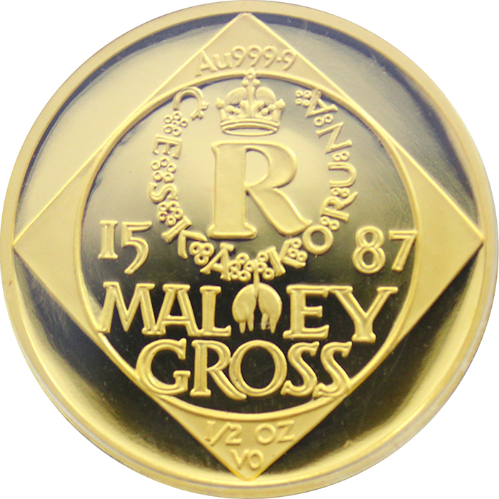 Zlatá mince 5000 Kč Malý groš 1997 Proof 