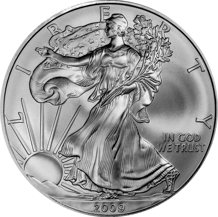 Stříbrná mince American Eagle 2009