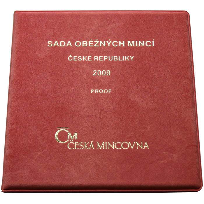 Sada oběžných mincí ČR 2009 Proof