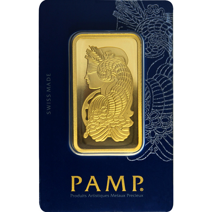 100g PAMP Fortuna Investiční zlatý slitek