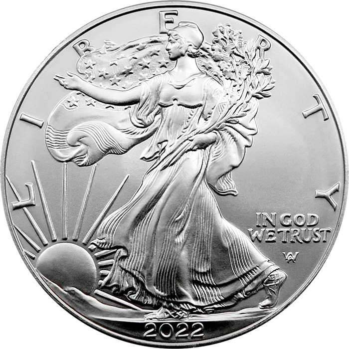 Stříbrná investiční mince American Eagle 1 Oz