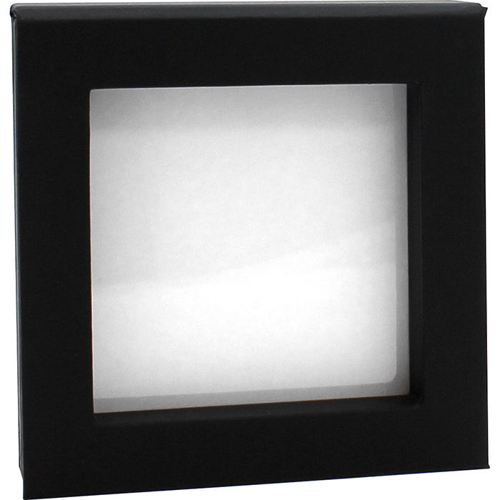 Luxusná transparentná etue - darčekové krabičky 70 x 70 mm