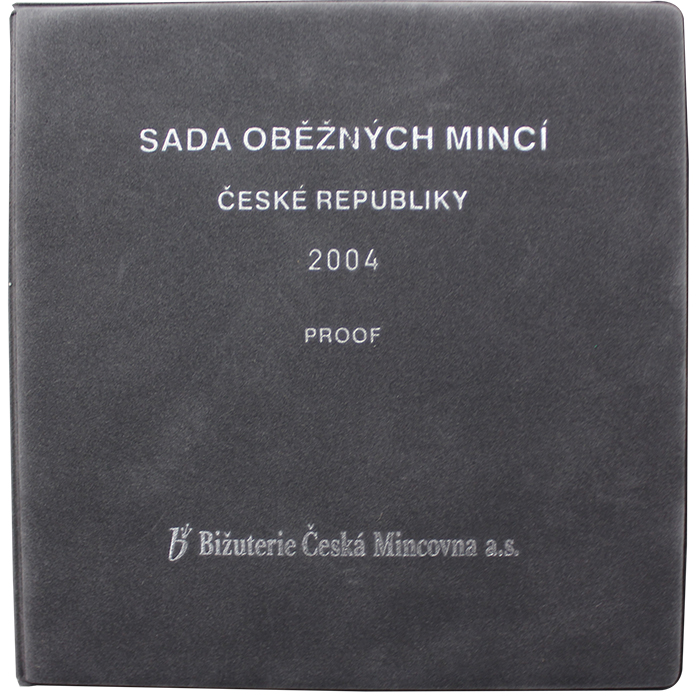 Sada oběžných mincí ČR 2004 Proof