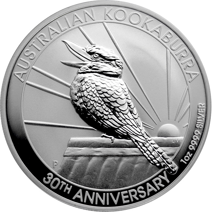 Stříbrná investiční mince Kookaburra Ledňáček 1 Oz 2020
