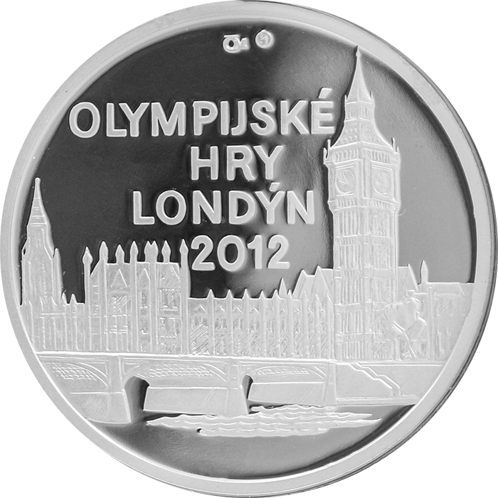 Stříbrná medaile Olympijské hry Londýn 2012 Proof 