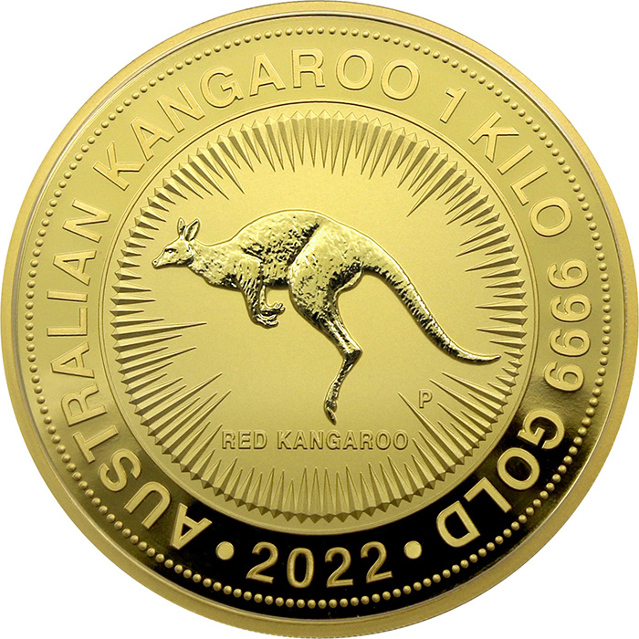 Zlatá investičná minca Kangaroo Klokan 1 Kg