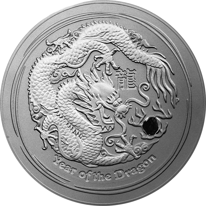 Strieborná investičná minca Year of the Dragon Rok Draka Lunárny 10 Kg 2012