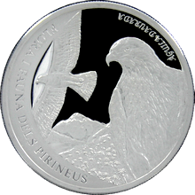 Stříbrná mince Orel skalní 2011 Proof Andorra