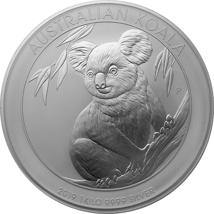 Stříbrná investiční mince Koala 1Kg 2019