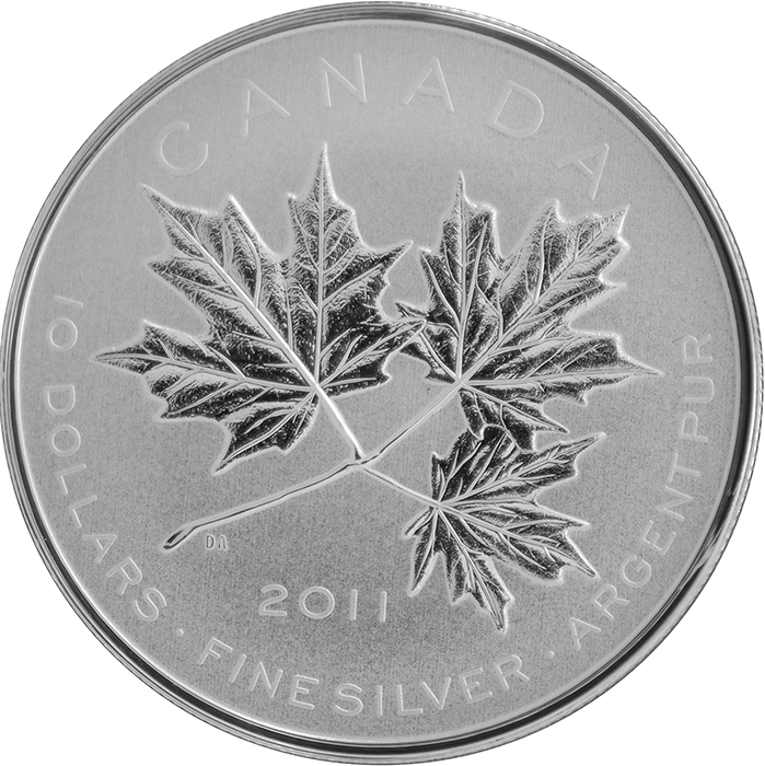 Stříbrná mince Maple Leaf Forever 2011 Standard