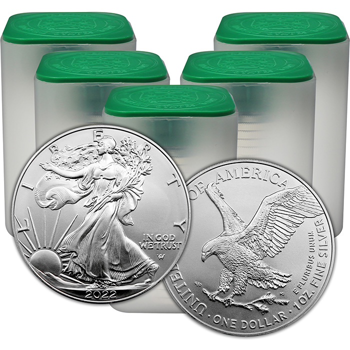 Stříbrná investiční mince American Eagle 1 Oz (Odběr 100 Ks a více)