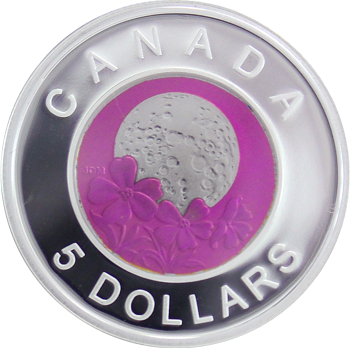 Stříbrná mince Full Pink Moon Niob 2012 Proof