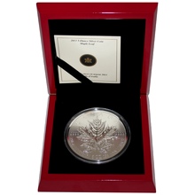 Stříbrná mince 5 Oz Maple Leaf 25.výročí 2013 Proof (.9999)