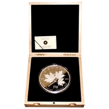 Stříbrná mince 1 Kg Maple Leaf Forever 2011 Proof (.9999)