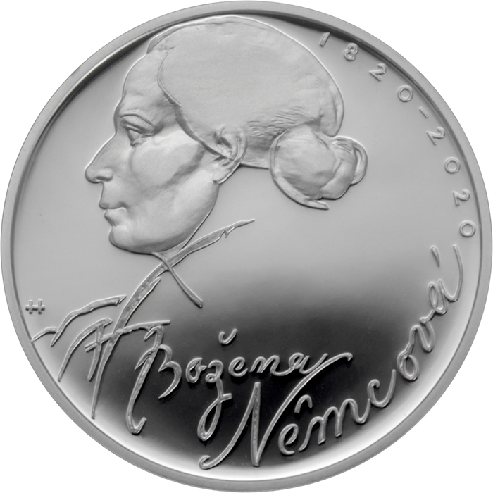 Stříbrná mince 200 Kč Božena Němcová 200. výročí narození 2020 Proof