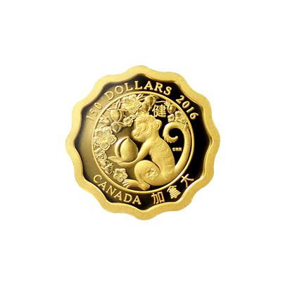 Zlatá minca Požehnánie  zdravia Lotos 2016 Proof (.99999)