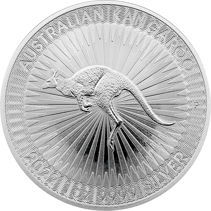 Strieborná investičná minca Kangaroo Klokan 1 Oz