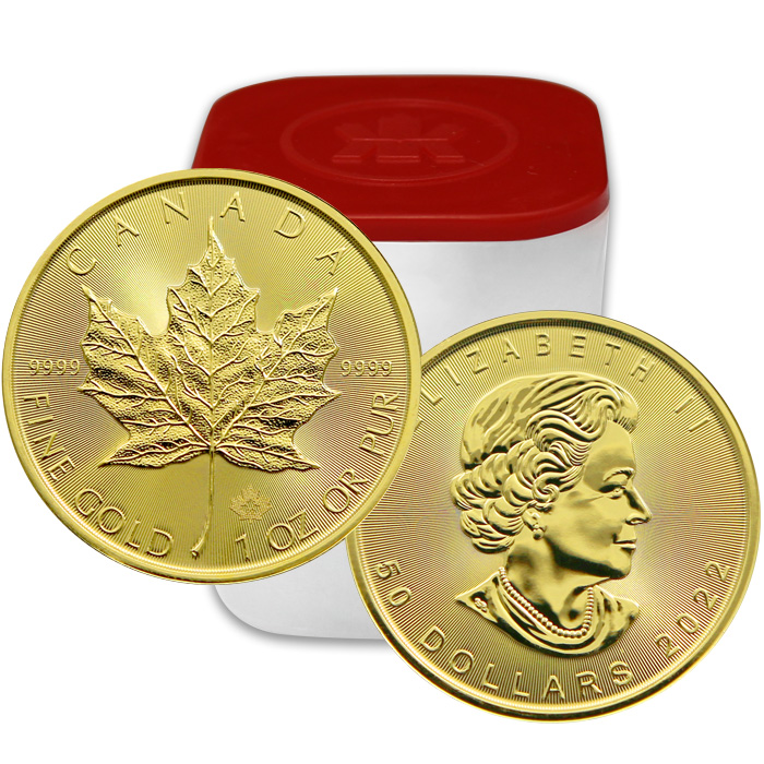 Zlatá investiční mince Maple Leaf 1 Oz (Odběr nad 10 Ks)
