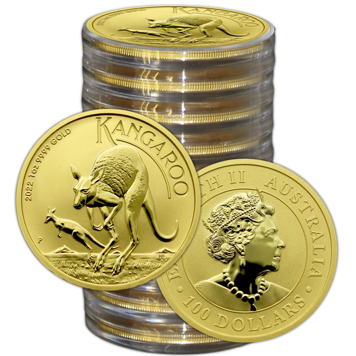 Zlatá investičná minca Kangaroo Klokan 1 Oz (Odber 10 Ks a viac)