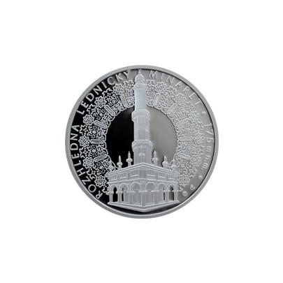 Stříbrná medaile Rozhledna Lednický minaret 2016 Proof