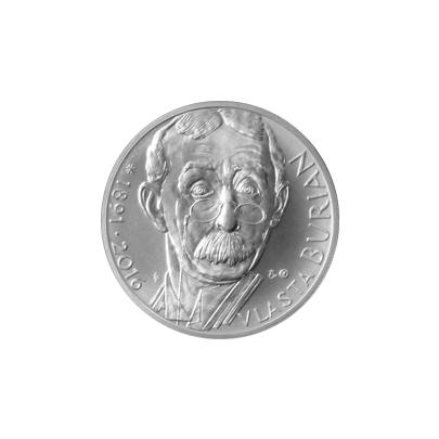 Stříbrná medaile Vlasta Burian 2016 Standard