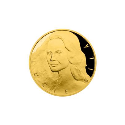 Zlatá půluncová medaile Lucie Bílá 2016 Proof