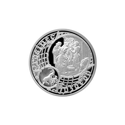 Stříbrná medaile Staroměstský orloj - Kozoroh 2016 Proof