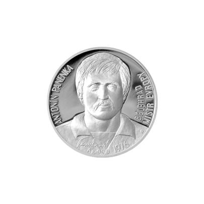 Stříbrná mince 2 NZD Antonín Panenka 2016 Proof