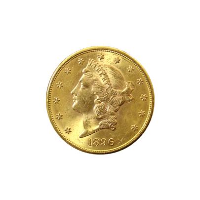 Zlatá mince American Double Eagle Liberty Head 1896