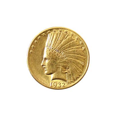 Zlatá mince Indian Head American Eagle 1932