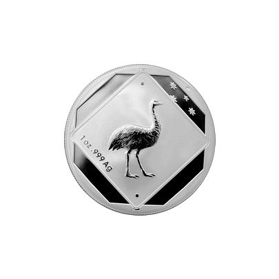 Stříbrná mince Emu 1 Oz Road Sign 2015 Proof