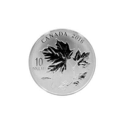 Strieborná minca Maple Leaves 2016 Proof (.9999)