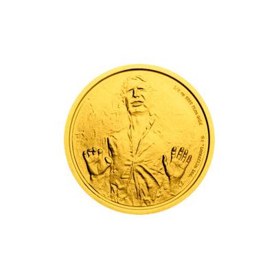 Zlatá investiční mince 1/4 Oz 25 NZD Star Wars 2016 Proof