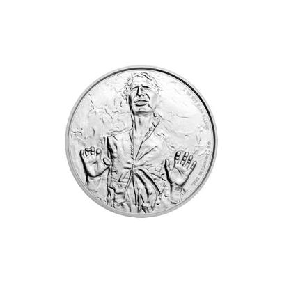 Stříbrná investiční mince 1 Oz 2 NZD Star Wars 2016 Proof