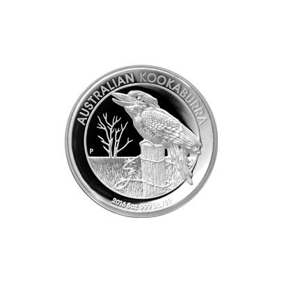 Stříbrná mince 5 Oz Kookaburra High Relief 2016 Proof