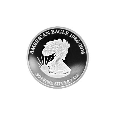 Stříbrná mince The American Eagle 1 Oz 2016 Proof