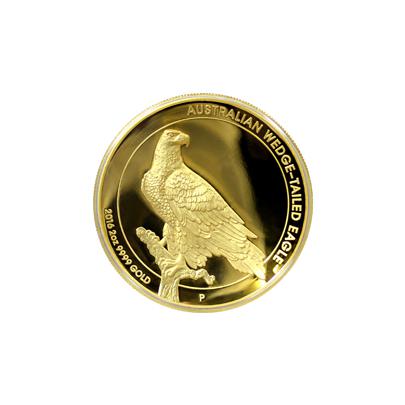 Zlatá mince 2 Oz Orel klínoocasý High Relief 2016 Proof