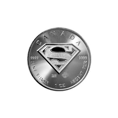 Stříbrná investiční mince Superman 1 Oz 2016