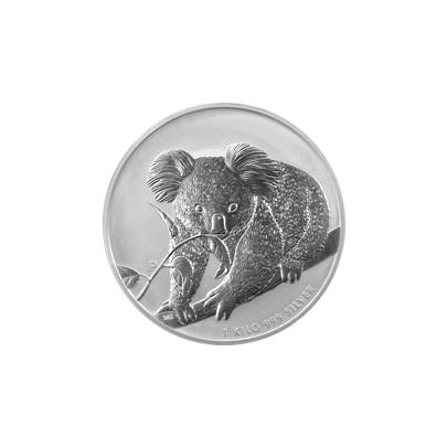 Stříbrná investiční mince Koala 1Kg 2010
