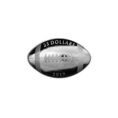 Stříbrná mince Fotbal 1 Oz 2017 Proof