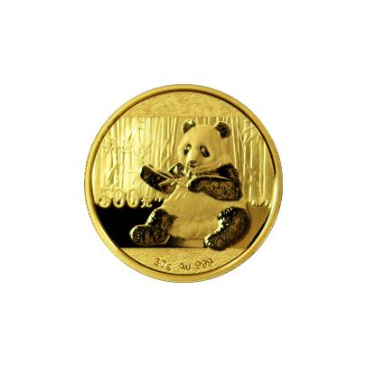 Zlatá investiční mince Panda 30g 2017