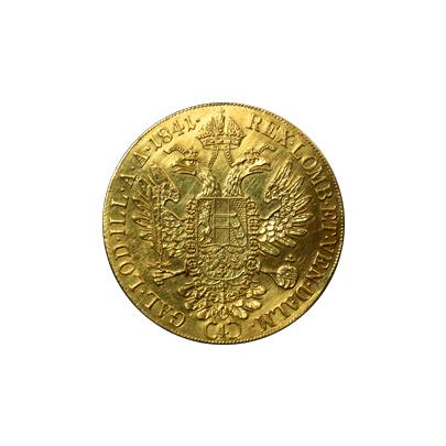 Zlatá mince 4-Dukát Ferdinanda I. 1841 A