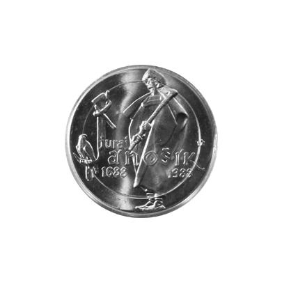 Stříbrná mince 50 Kčs Juraj Jánošík 300. výročí narození 1988