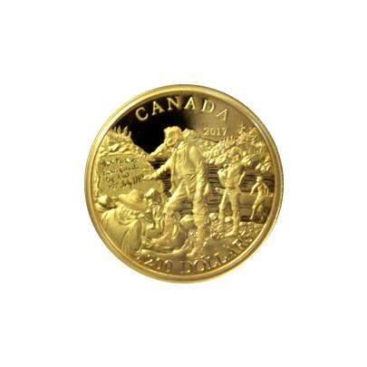 Zlatá mince Alexander Mackenzie 2017 Proof