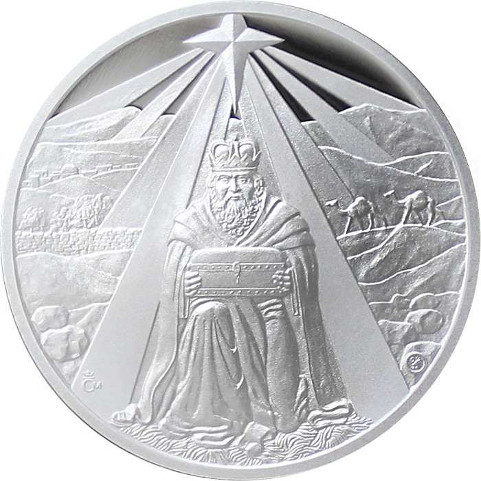 Stříbrná medaile Melichar 2017 Proof