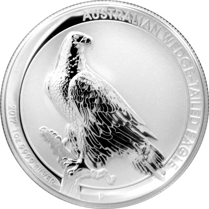 Stříbrná mince Orel klínoocasý 1 Oz High Relief 2017 Proof