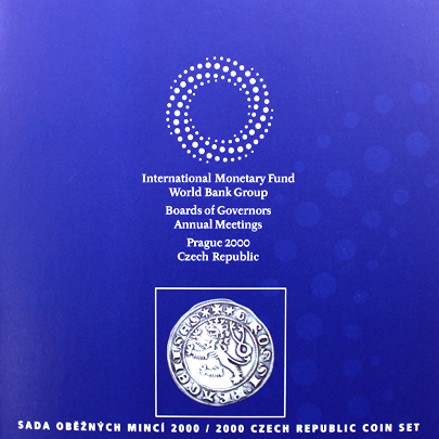 Sada oběžných mincí ČR 2000 – MMF Standard