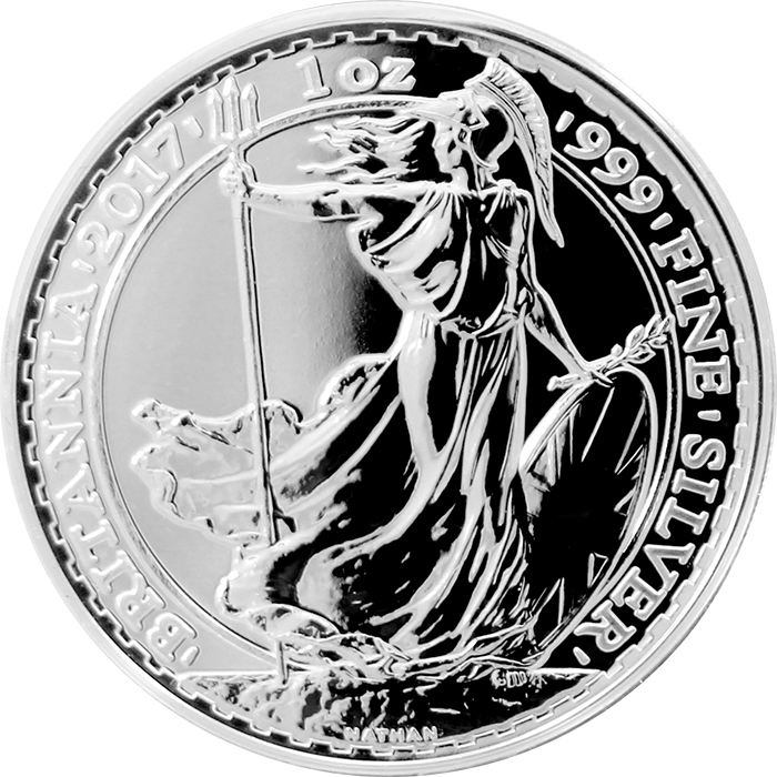 Stříbrná mince 1 Oz Britannia 2017 Proof