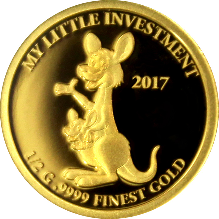 Zlatá mince My little investment - Klokan 2017 Proof